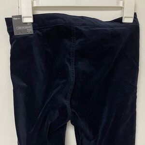 GAP Dark Blue Velvet Leggings
